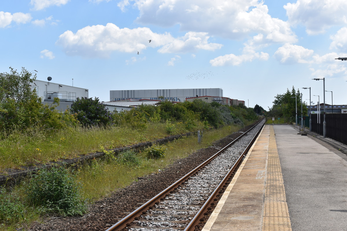 New Clee platform looking east (Paul Carpenter)